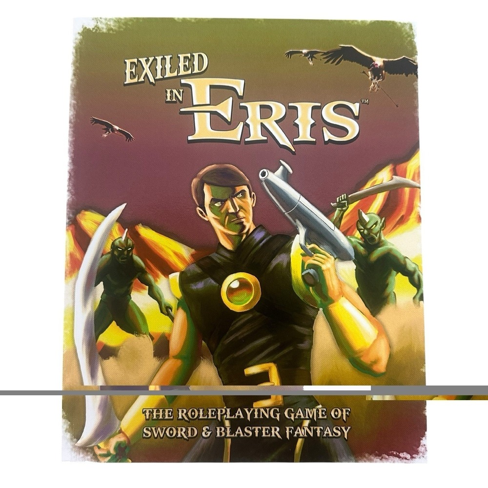 Exiled in Eris Sword & Blaster Fantasy Roleplaying Christian Conkle RPG Book